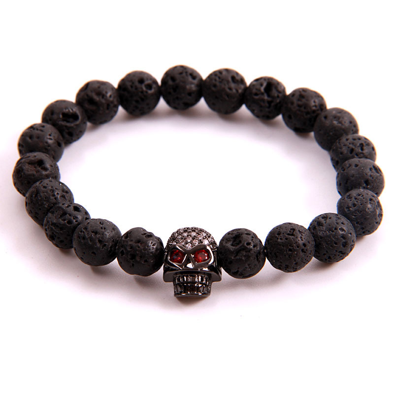 Natural Stone Owl Head Yoga Bracelet - Image 6