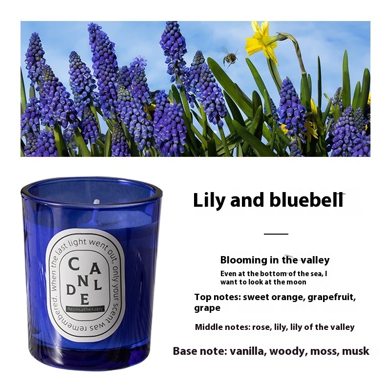 Aromatherapy Colored Candle Glass - Image 7