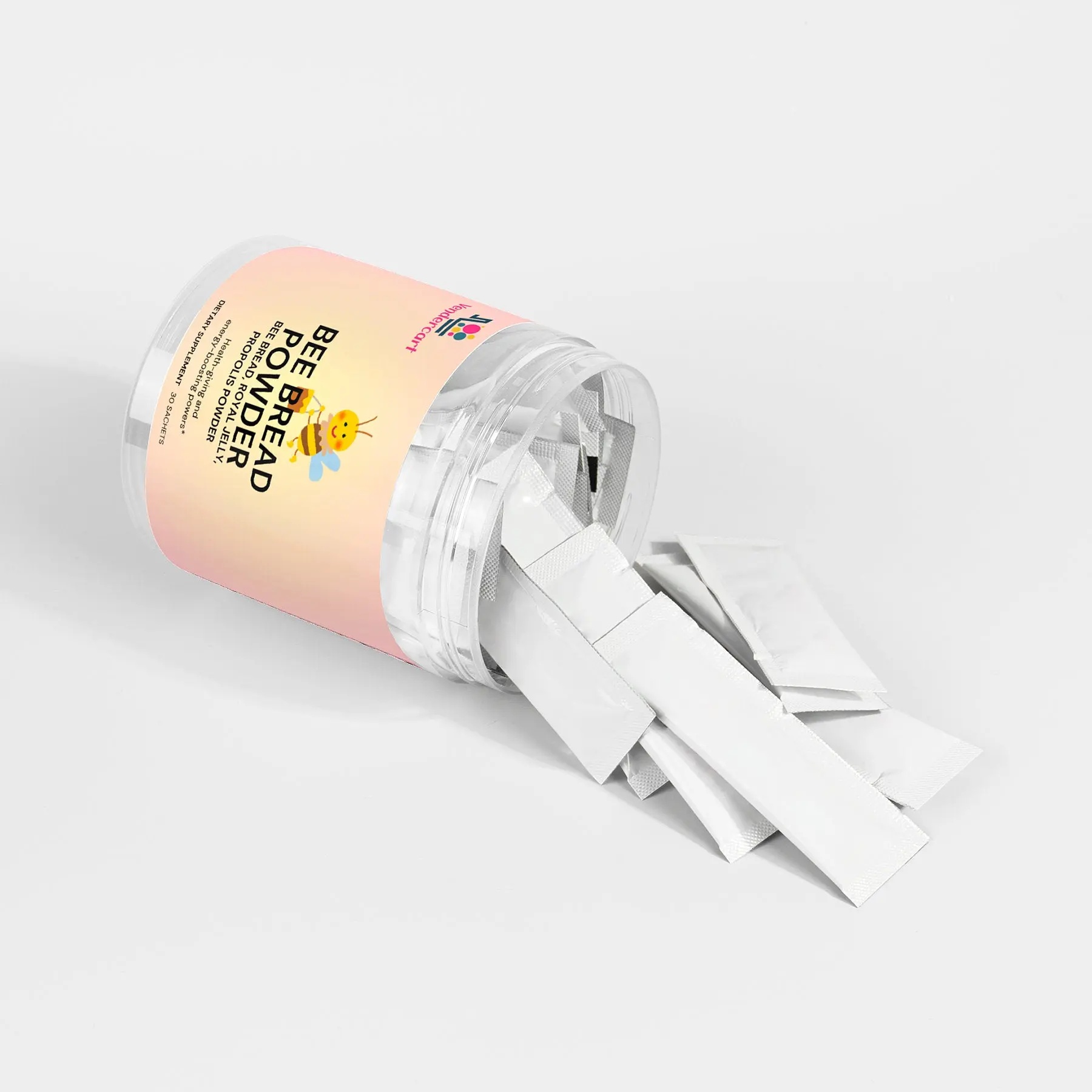 Bee Pearl Powder Energy, Immunity, And Skin Support With Bee Bread, Propolis, Royal Jelly And Vitamin C 30 Sachets - Image 5