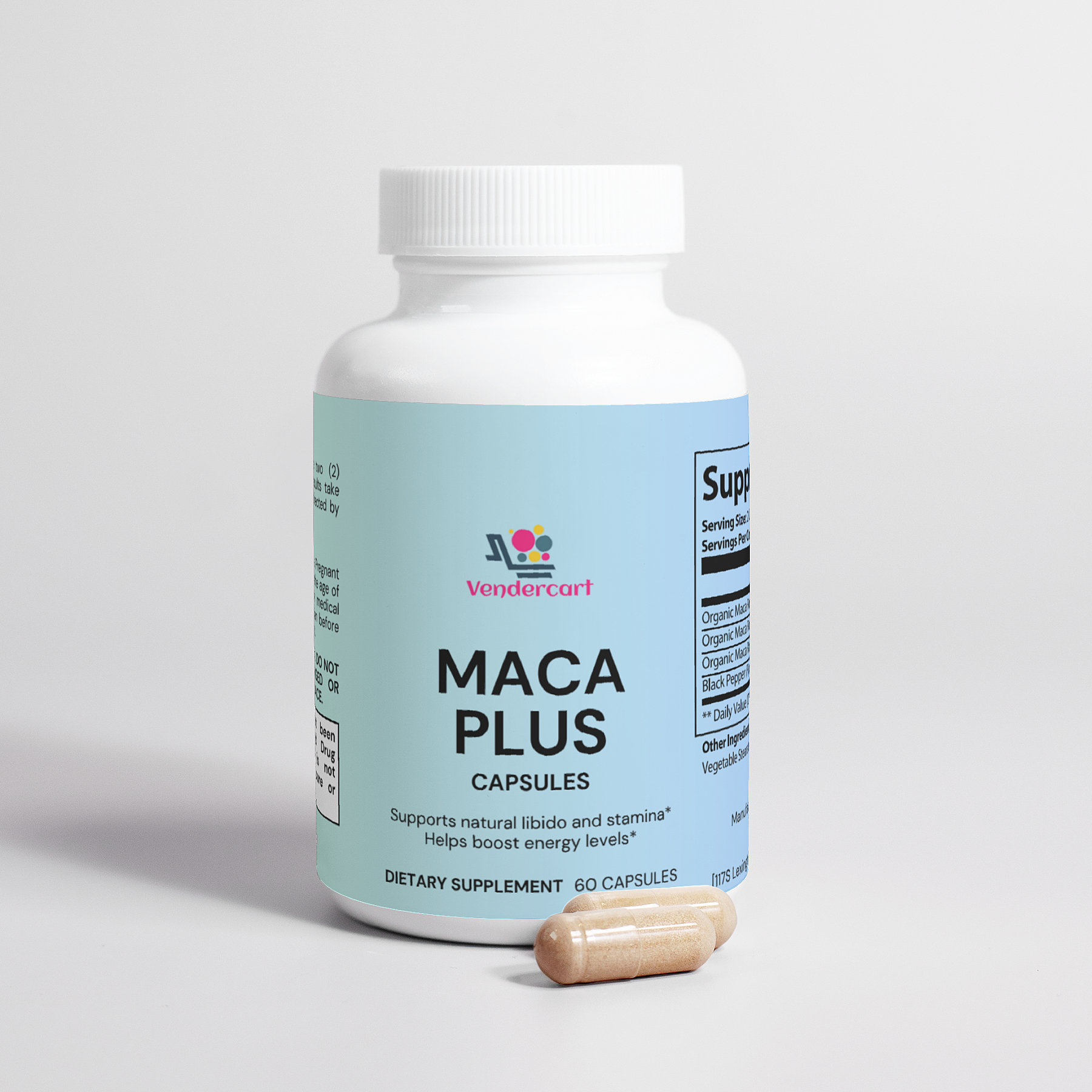 Maca Plus Premium Triple Maca Blend For Energy, Hormone Balance Vitality - Image 4